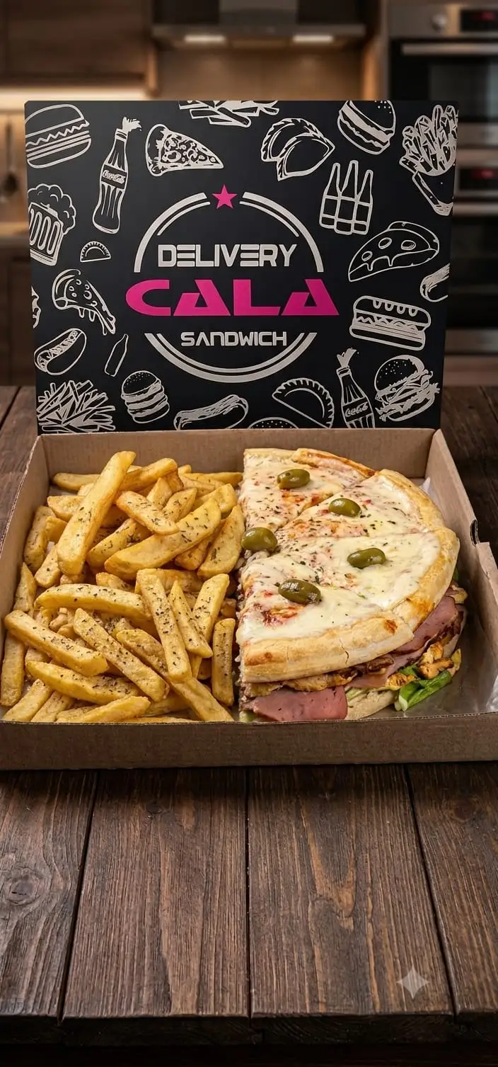 BURGUERPIZZA 4 PORCIONES